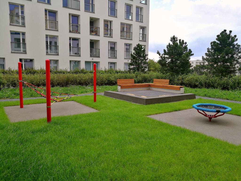 Gama Apartment Varşovia Exterior foto